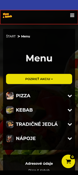 Pizza & Kebab Ružomberok Screenshot 0