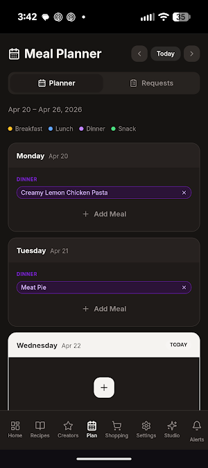 DishVault Screenshot 2