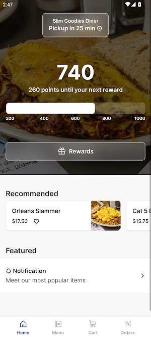 Slim Goodies Diner Screenshot 0