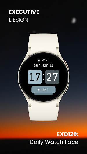 EXD129: Daily Watch Face Screenshot 3