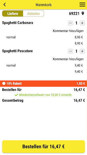 Pizza Express Da Mario Screenshot 1