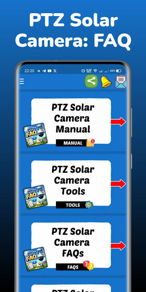 PTZ Solar Camera: FAQ Screenshot 1