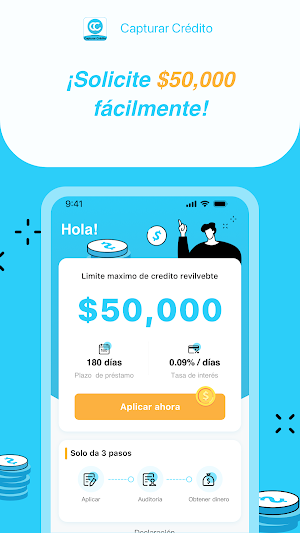 CapturarCrédito-RápidoPréstamo Screenshot 1