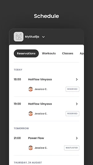 MyStudija Screenshot 2