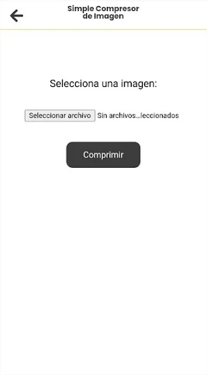 Simple Compresor de Imagen Screenshot 1