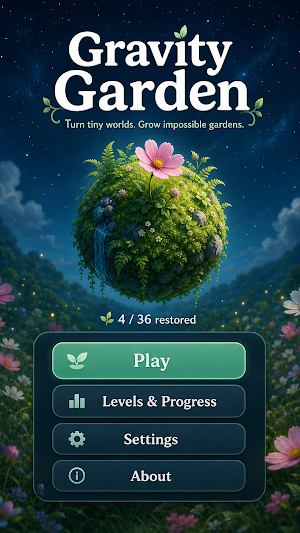 Gravity Garden Screenshot 1