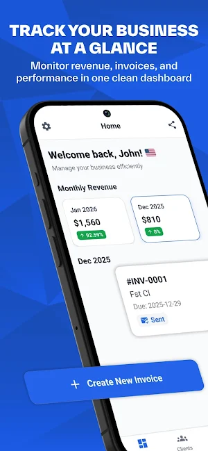 Easy Invoice Generator & Maker Screenshot 0