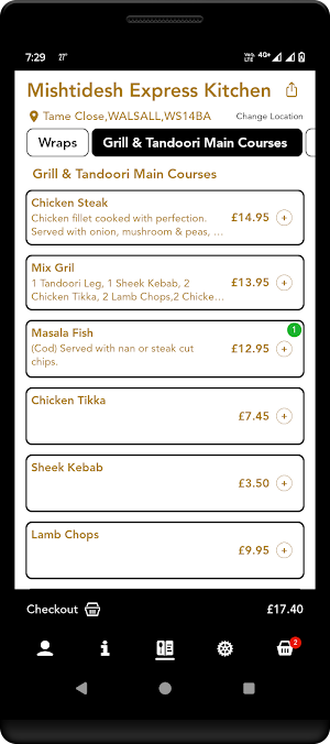 Mishtidesh Express Kitchen Screenshot 3