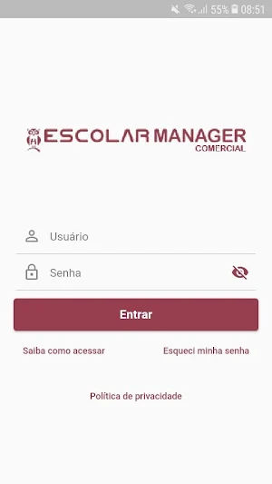 Escolar Manager Comercial Screenshot 0