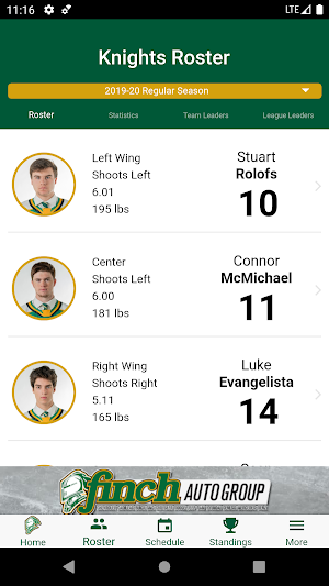 London Knights Official App Screenshot 2
