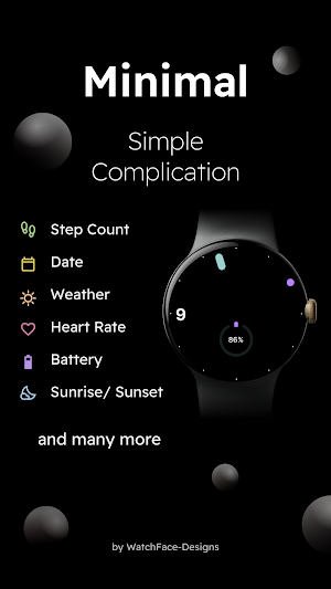 Minimal - Watch Face Screenshot 3