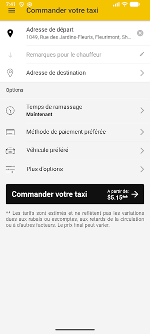 Taxi Mondial Screenshot 1