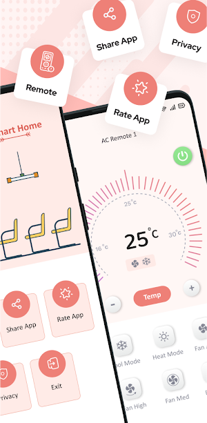 Smart AC Remote for Zamil Screenshot 1