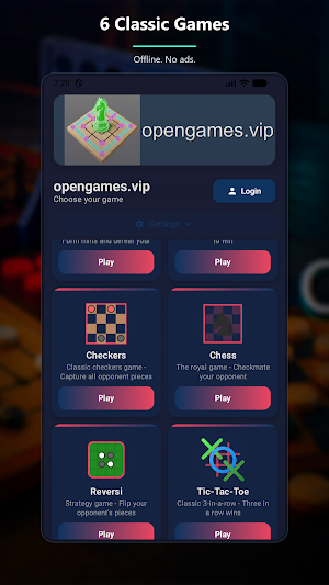 OpenGames - Board Games Screenshot 0