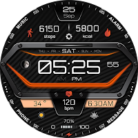 A380 Neon Wear OS Watch Face