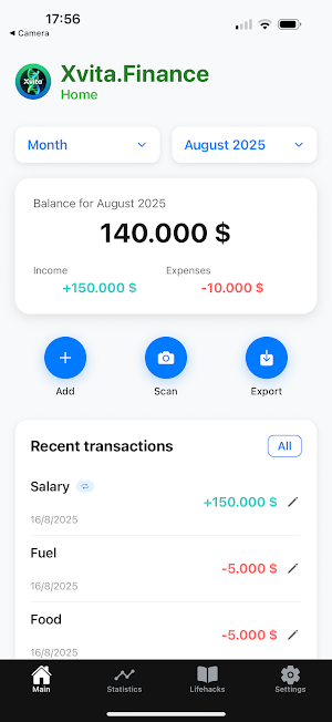 Xvita.Finance Screenshot 0
