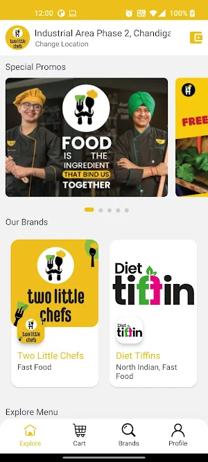 Two Little Chefs Screenshot 0