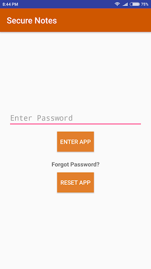 Secure Notes Screenshot 0