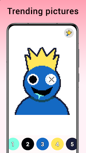 Coloring by Number - Pixel Art Screenshot 1