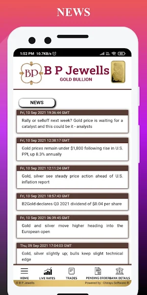 BP Bullion Screenshot 3