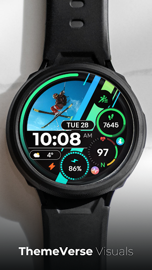 TVV Winter Sports Watch Face Screenshot 0