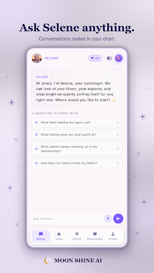 Moon Shine: Astrology AI Screenshot 1