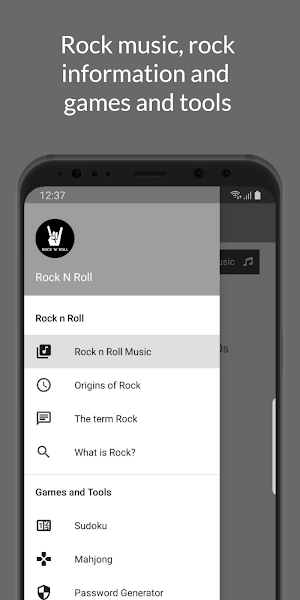 Rock N Roll - Rock Music Screenshot 2
