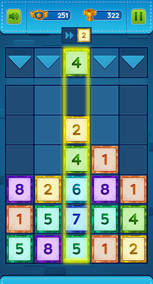 2048 Drop And Merge Games 2022 Screenshot 3