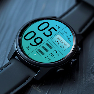 Key WF49 Digital Watch Face Screenshot 2