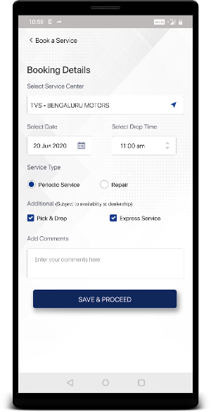 TVS Connect Screenshot 2