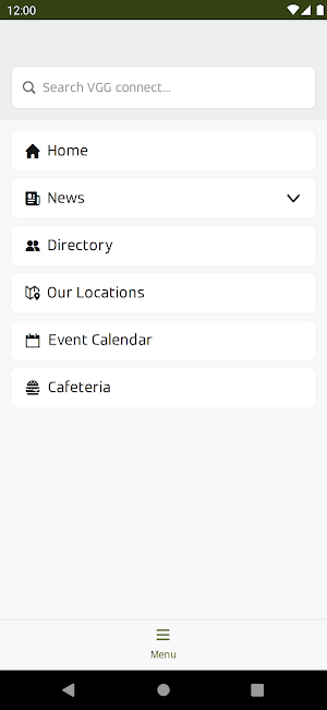 VGG connect Screenshot 1