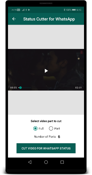 Video Status Cutter for WhatsApp Screenshot 2