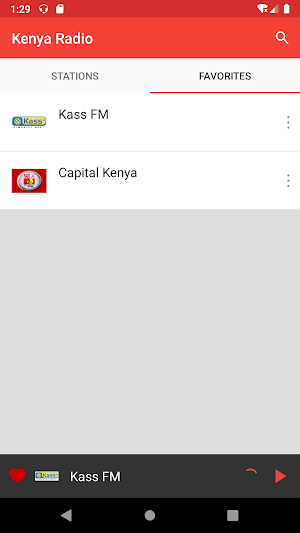 Kenya Radio Station Screenshot 2