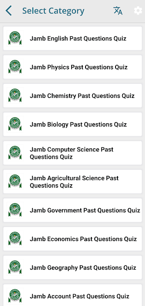 RAO Quiz Screenshot 1