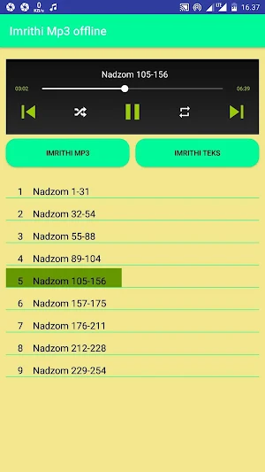 Imrithi mp3 offline Screenshot 1