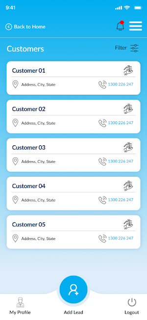 CT CRM Screenshot 2