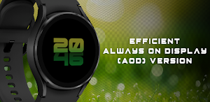 Green Dream Watch Face Screenshot 1