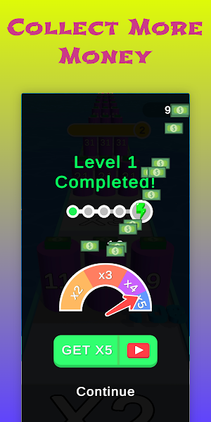 Money Collect : Money Run 3D Screenshot 3