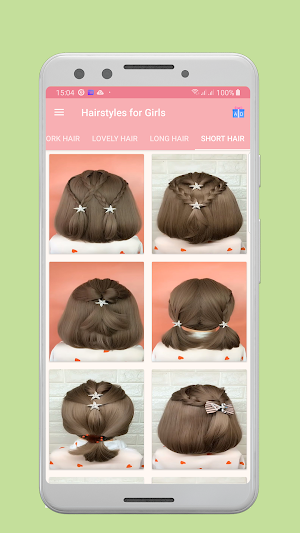 Girls Hairstyles Step by Step Screenshot 3