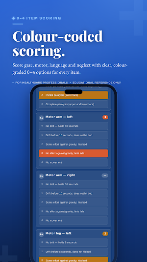 NIHSS Score -Stroke Calculator Screenshot 2