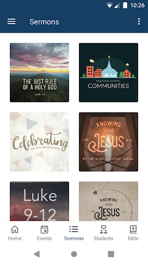 Calvary Baptist App Screenshot 1