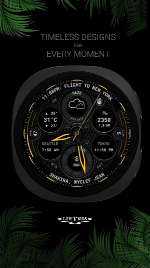 Analog Watch Face 140 Screenshot 0