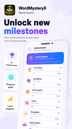 WordMysteryX: Word Puzzle Screenshot 1