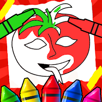 Mr Tomatos Coloring Game