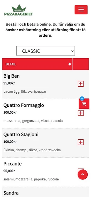 Pizza Bageriet Screenshot 0