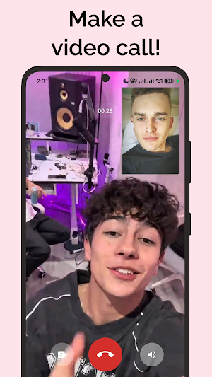 Lukas Urkijo Fake Call & Chat Screenshot 2