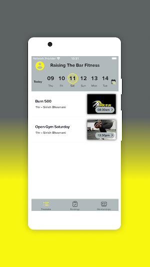 Raising The Bar Fitness Screenshot 1