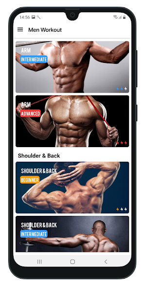 Workout challenge Screenshot 1