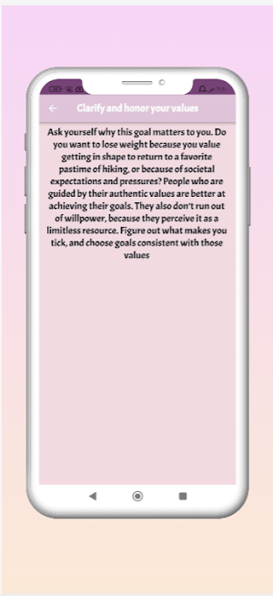Boost Your Willpower Screenshot 1