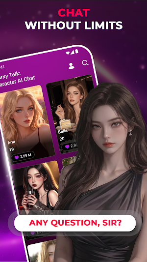 Charxy Talk: Character AI Chat Screenshot 2